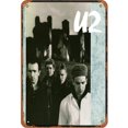thumbnail image 1 of Placa de Metal Vintage de hierro, banda U2, pintura Rectangular, arte de pared, decoración del hogar, 20x30cm, 1 of 9