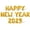 Gold, variant on Letter Balloons - HAPPY NEW YEAR 2029 16" Inch Alphabet Letters Foil Mylar Balloon New Years Party Banner (Gold)