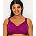 thumbnail image 6 of Women's Vanity Fair 71500 Full Figure Wirefree Sports Bra (Plumberry 42D), 6 of 7