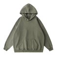 thumbnail image 4 of Vedolay Womens Plus Activewear Fashion 2023 Quarter Zipper Hoodies Winter Clothes Sweater Zip up Hoodie Y2k Green,2XL, 4 of 4