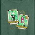 thumbnail image 3 of The Nightmare Before Christmas - Star Crossed Lover - Women's Lightweight French Terry Long Sleeve Shirt, 3 of 5
