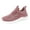 Pink, variant on WEAIXIMIUNG Sneakers Women Size 12 foreign Trade New Flying Weaving Mesh Breathable Women's Shoes Round Head Low Top Soft Bottom Breathable Sneakers