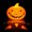 C, variant on Halloween Pumpkin Desktop Ornament - Fall Harvest Decor - Miniature Artificial Pumpkin Figurine for Office Desk Shelf Table - Seasonal Party Decoration for Home Kitchen Living Room Mantel - 1 Count