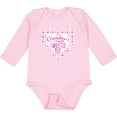 thumbnail image 3 of Inktastic Grandma's Sweetie Pie with Pink Hearts Boys or Girls Long Sleeve Baby Bodysuit, 3 of 5
