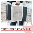 thumbnail image 6 of FUEENIRVA Portable Expandable White Accordion File Folder Organizer for Bills, Receipts, Documents and Office Storage, 6 of 8