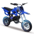 thumbnail image 3 of solautey Gas Power Motocross, Beach Off Road Mini Motorcycle, 49cc 2-Stroke Pocket Motorbike with Disc Brakes, 3 of 7