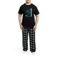 thumbnail image 5 of CafePress - Eat Sleep Snowboard Men's Dark Pajamas - Men's Dark Loose Fit Cotton Pajama Set, 5 of 7