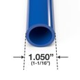 thumbnail image 2 of 3/4" Size Furniture Grade PVC Pipe, 40", Blue (3-Pack), 2 of 2