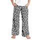 thumbnail image 5 of Pantalones largos para niños, pantalones casuales holgados para estar en casa, pantalones para dormir, pantalones holgados de pierna ancha para niños y niñas, pantalones de poliéster para niños, 5 of 5