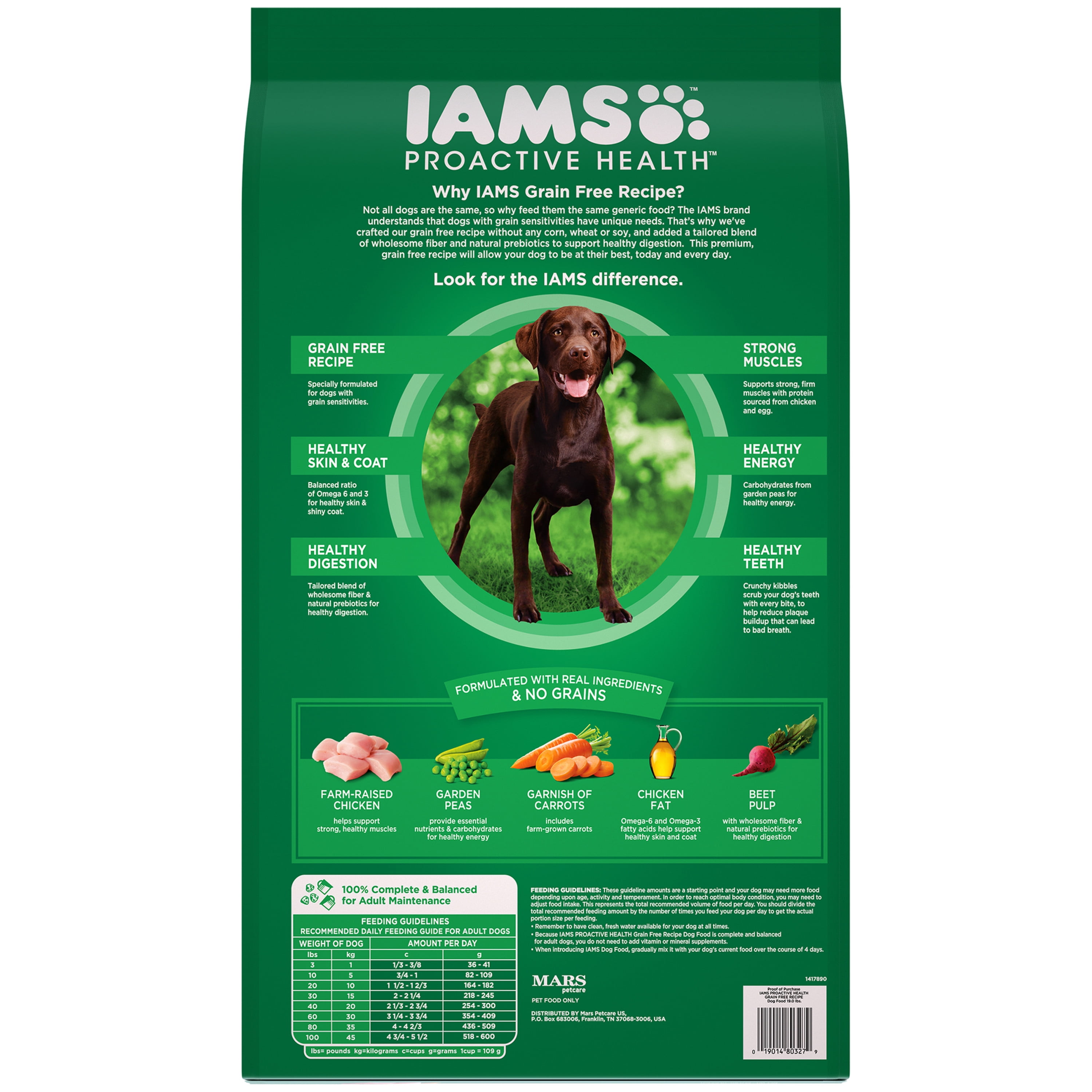 Pet Supplies Dog Food IAMS ProActive Health Sensitive Skin & Stomach