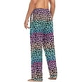thumbnail image 6 of FREEAMG Leopard Pajama Pants for Men, Men's Separate Bottoms, Comfortable Sleep Lounge Pj Pants, 6 of 7