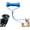 Blue 1Pcs, variant on Dual-Action Canine Dental Prop, Dog Tooth Cleaning Chew Toy for Easier Teeth Brushing, Reusable Pet Teeth Cleaning Tools for Small, Medium and Large Dog (Blue 1pcs)