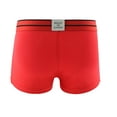 thumbnail image 2 of PEASKJP Men Trunk Big and Tall Men's Sport X-Temp Ultra Lightweight Long Leg Boxer Brief (Red,M), 2 of 5