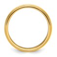 thumbnail image 7 of 14K Yellow Gold 5mm Double Milgrain Comfort Fit Band Ring Size 10, 7 of 7