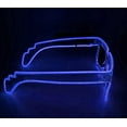 thumbnail image 4 of LINLIN Light Up Glasses, LED Glasses Party Glasses Sunglasses Cool Glasses Battery for Halloween, 4 of 6
