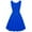 Blue, variant on TAGOLD Womens Dress,Women's Summer Casual Elegant Pleated Dress V-Neck Sleeveless Dress