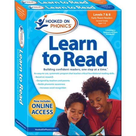Fluency Practice Set - Hooked on Phonics Learn to Read - Levels 7&8 Complete : Early Fluent Readers (Second Grade | Ages 7-8)