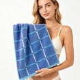 thumbnail image 5 of AUNVITO Bath Towel, 100% Cotton Towel, Quick Dry Absorbent Towel, Soft Bath Towel for Bathroom, 5 of 7