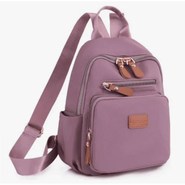 Mochila Xtellar Antirrobo De Moda Para Mujer, Pequeña Y Práctica Color Rosa