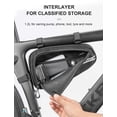thumbnail image 4 of Bolsa triangular para cuadro de bicicleta ROCKBROS 1,2 L negra, 4 of 6