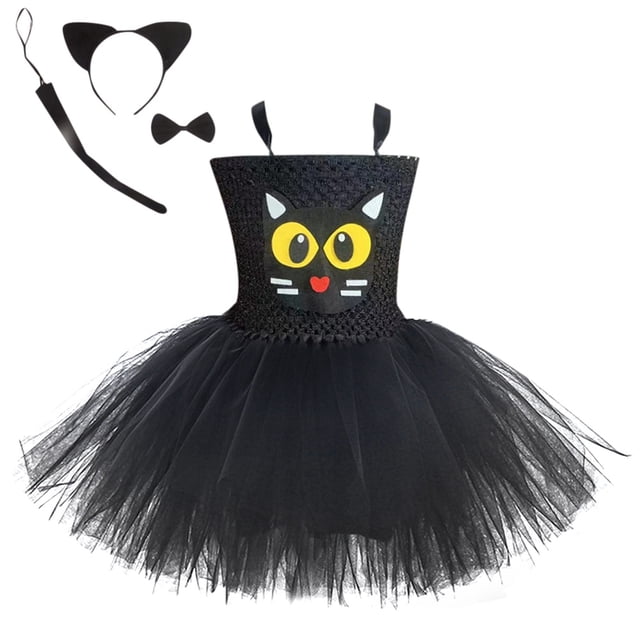 WEAIXIMIUNG Robes pour Ados 2024 Robe pour Enfants Tout-Petits Bébés Filles Robe de Carnaval Concours avec Ensemble d'Accessoires 4 Pcs