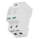thumbnail image 1 of BuyWeek Dispositivo De Protección Contra Sobretensiones, Protector De Sobrevoltaje Fotovoltaico Protección De Voltaje Fotovoltaico Protector De Pararrayos 20‑40KA 2P DC1000V, 1 of 7