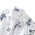 thumbnail image 6 of Ultrave Boys Beach Outfit Button Up Short Sleeve Shirt Solid Casual Shorts 2-Piece Sets Summer Holiday Sets, 6 of 7