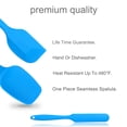 thumbnail image 3 of Juego de Espátula Unique Bargains Silicona Calor Resistente 3uds Azul, 3 of 7