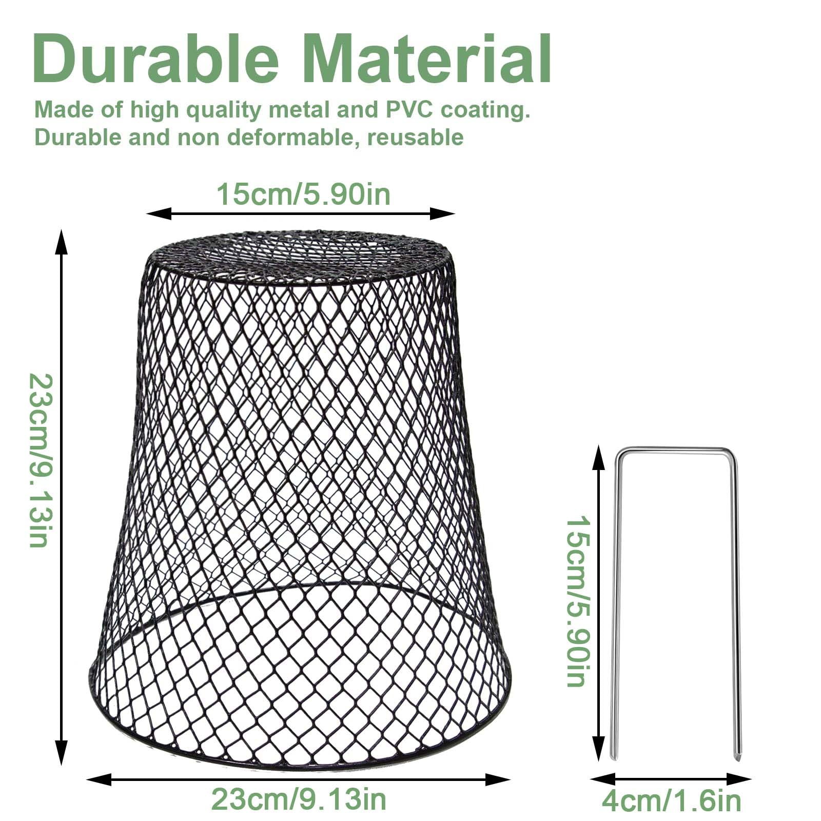Clearance!Chicken Wire Cloche Plant Covers Garden Netting Metal Heavy Duty Plant Protectors From Animals