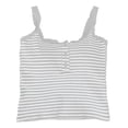 thumbnail image 2 of Bixock Womens Tank Tops Sleeveless Blouse Solid Color Button Padded Camisole Low Cut V Neck Built In Bra Top Beach Vacation Summer Clothes, 2 of 3