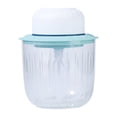 thumbnail image 1 of Bearachild Picadora de ajo eléctrica 2 en 1, prensa de cocina, picadora de alimentos, batidora de huevos lavable desmontable, máquina trituradora para Electrodomésticos Azul blanco Bearachild HA062933-02, 1 of 6
