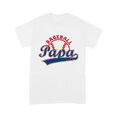 thumbnail image 2 of Baseball Papa Classic Script T-Shirt, 2 of 5