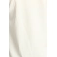 thumbnail image 5 of Women's Fitted Waist Length Jacket Open Front Draped Neck Ruched Sleeves, 5 of 5