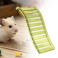 thumbnail image 6 of Kuntesetty Hamster Ladder Anti Slip Habitat Decor for Small Animals Hedgehog Small Pets Green, 6 of 9