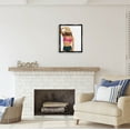 thumbnail image 2 of Stupell Industries Summer Beach Girl In Sun Hat Coastal Painting Black Floater Framed Art Print Wall Art, 2 of 6