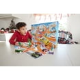 thumbnail image 2 of Hot Wheels Toy Cars, 2024 Advent Calendar, 8 1:64 Scale Vehicles, 16 Winter-Themed Accessories & Playmat, 2 of 5