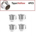thumbnail image 1 of 4Pcs Dowel Centre Point 6/8/10/12mm Wood Timber Marker Hole Tenon Center Set, 1 of 5