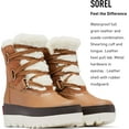 thumbnail image 3 of Sorel Womens Joan Of Arctic Next Leather Faux Fur Lined Combat & Lace-up Boots, 3 of 6