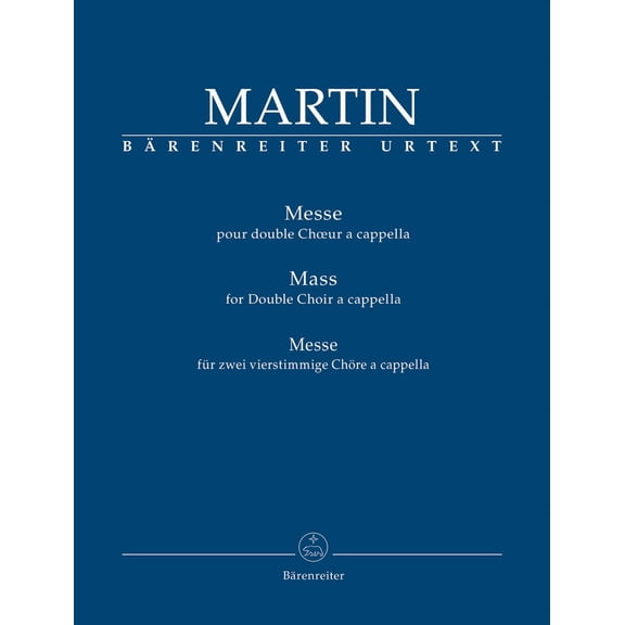 Martin: Mass (Choral Score)