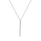 thumbnail image 1 of Delicadas cadenas de collar joyas estéticas largas palos elegnt colgantes colgantes gordos de San Valentín Chokers para chicas adolescentes plateado Inevent AP009181-02, 1 of 7