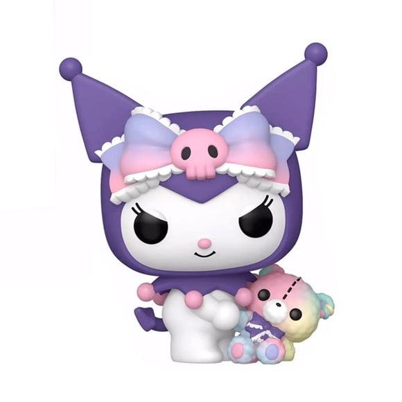 Figura Coleccionable Funko Pop Sanrio Kuromi con Oso Exclusivo
