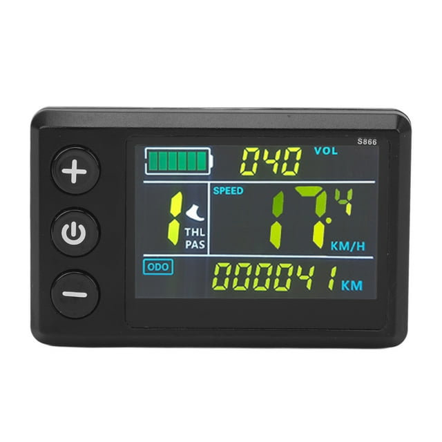 Medidor de Pantalla LCD ANGGREK para Bicicleta Eléctrica Impermeable