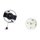 thumbnail image 5 of Reloj de pared,Reloj de pared colgante con forma de pájaro,de acrílico negro.,Reloj de pared,Reloj de pared decorativo,moderno y elegante,Reloj de pared redondo silencioso,sin tictac,ideal, 5 of 8