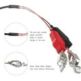 thumbnail image 4 of 2Pcs 10Ft Electric Fishing Reel Power Cord Cable, Power Cable Connecting Battery to Reels Spool, Compatible with Daiwa Tanacom 1000 750 500, Seaborg 500MJ, Leobritz, Shimano, BeastMaster, ForceMaster, 4 of 6