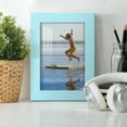 thumbnail image 7 of Modern Real Wood 5x7 inch Picture Frame in Blue, 7 of 7
