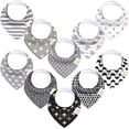 thumbnail image 1 of Baberos tipo bandana para bebés KeaBabies 10 unidades orgánicos 0-36 meses, 1 of 9