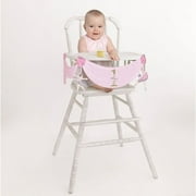 1st Birthday 'Pink and Gold Ballerina' Paper High Chair Decoration (1ct)