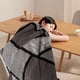 thumbnail image 3 of Cubierta multifuncional suave y esponjosa, edredón de verano, manta para la siesta, edredón para el aire acondicionado, gris, 3 of 6