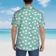 thumbnail image 4 of Fotbe Cute Sheeps Camisa Hawaiana para Hombre Unisex – Camisa Casual de Verano con Botones de Manga Corta de Algodón y Lino,3X-Large, 4 of 7