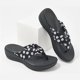 thumbnail image 1 of Chanclas Verano Nuevo estilo Zapatillas de mujer informales de suela blanda de suela gruesa Wmkox8yii  hj789, 1 of 5